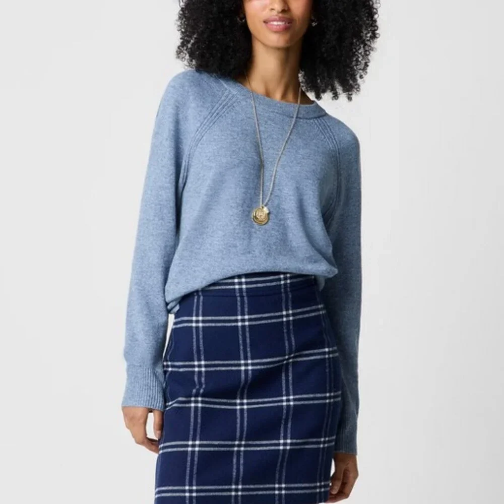 J. Crew Wool-blend boyfriend sweater M